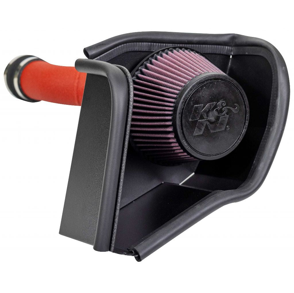 K&N 69-1504TR Performance Air Intake System TYPHOON; HONDA CIVIC Si, L4-1.5L F/I, 2017 Photo-0 
