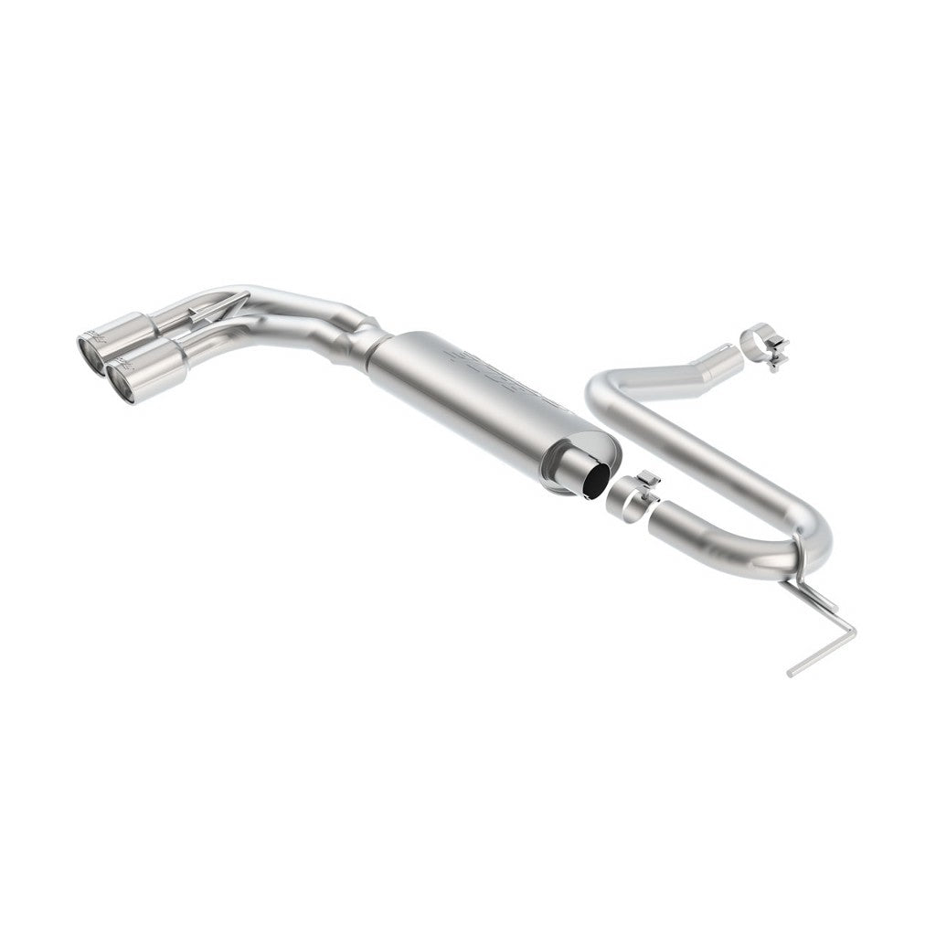 BORLA 11945 Exhaust system S-TYPE TIP 3.15 "RD x 5.0" CHEVROLET CRUZE RS 2017 1.4L Photo-0 