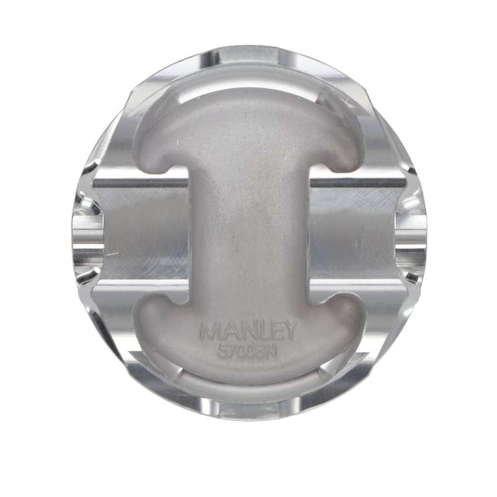 MANLEY 567070CE-8 Piston Set (3.700" Bore, 1.220" CH, -11.00 CC) for FORD 4.6L Modular V8 Photo-6 