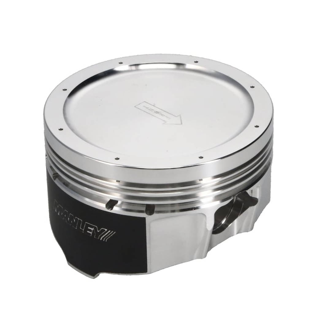 MANLEY 567130CE-8 Piston Set (3.582" Bore, 1.200" CH, -11.00 CC) for FORD 4.6L Modular V8 Photo-4 