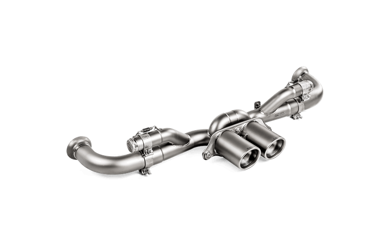 AKRAPOVIC L-PO997GT3CSET Link Pipe Set (Titanium) PORSCHE 911 GT3 (991.2) 2018-2019 Photo-1 