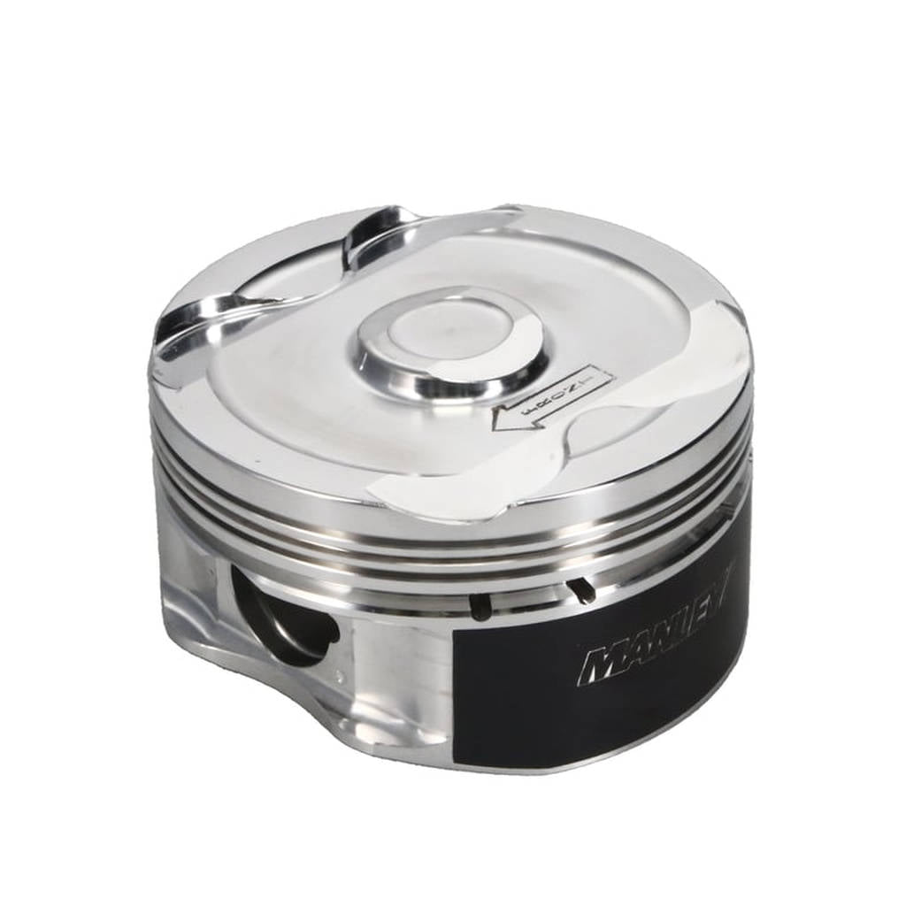 MANLEY 595738CE-8 Piston Set (3.700" Bore, 1.165" CH, -6.00 CC) for FORD 5.0L Modular Coyote V8 Photo-2 
