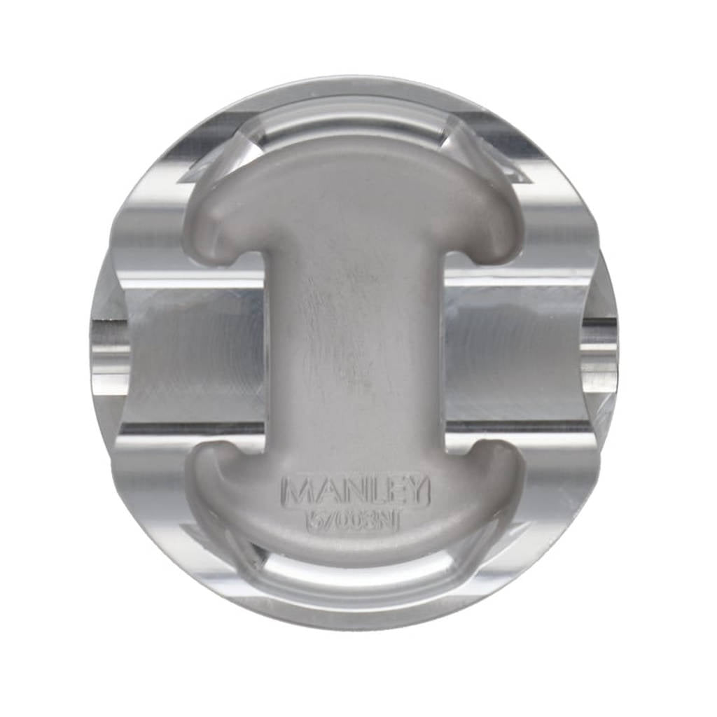 MANLEY 595738CE-8 Piston Set (3.700" Bore, 1.165" CH, -6.00 CC) for FORD 5.0L Modular Coyote V8 Photo-8 