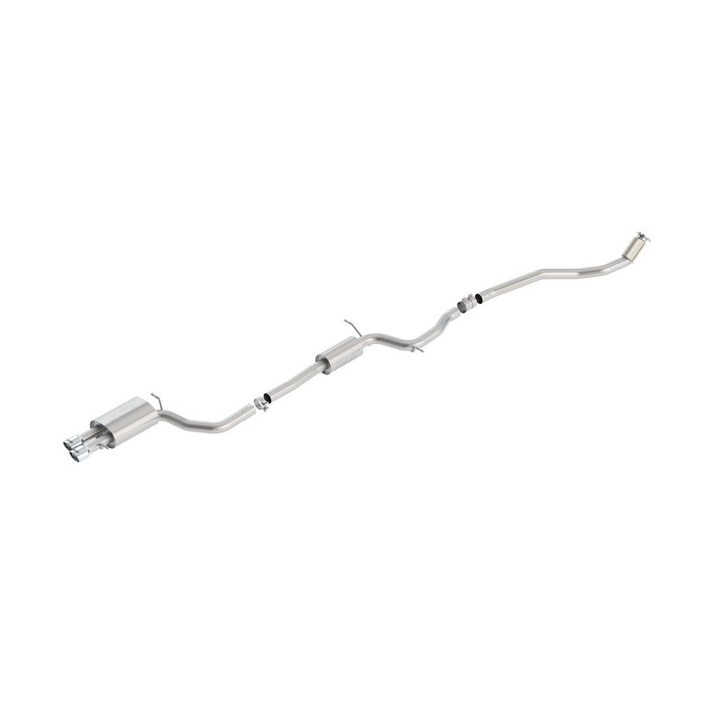 BORLA 140733 Exhaust system S-TYPE TIP 3.5 "X 2.75" OV X 3.96 for AUDI A5 2.0L I4 TURBO Photo-0 