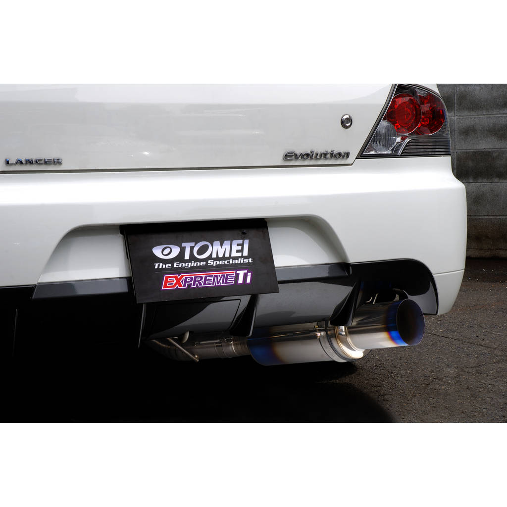 TOMEI TB6090-MT01A FULL TITANIUM MUFFLER KIT EXPREME Ti EVO7-9 JDM BUMPER Photo-2 