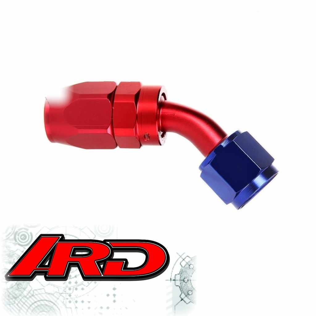 ARD ARE0209-3010-RED/BLU Fitting, Hose End AN10 30° Degree Red/Blue Photo-0 