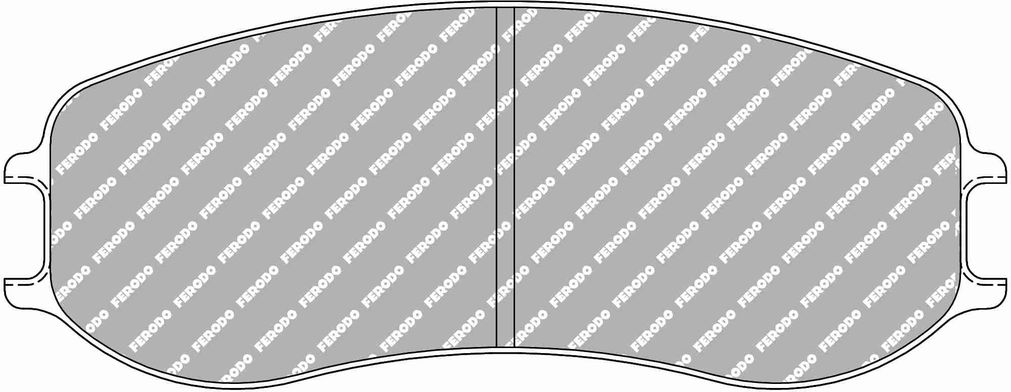 FERODO FRP3151GB Front Brake Pads DS3.12 for PFC caliper PORSCHE 911 (991) GT3 Cup Photo-0 