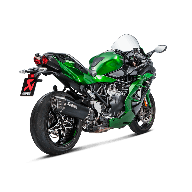 AKRAPOVIC S-K10SO21-HRAABL Slip-On Line (Titanium) KAWASAKI NINJA H2 SX 2018 Photo-1 