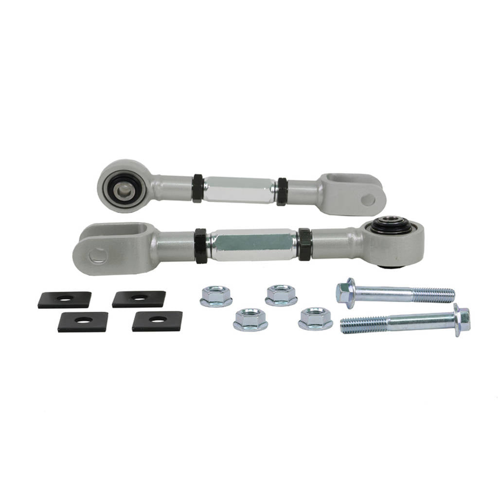 WHITELINE KTA228 Adjustable Rear Toe Arms for Ford Mustang S550/S650 Photo-1 