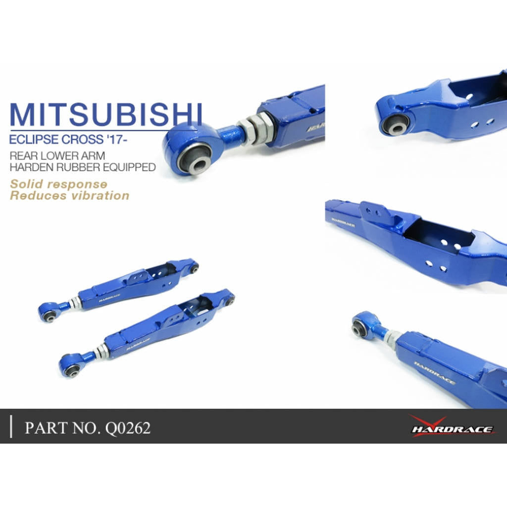 HARDRACE Q0262 REAR LOWER ARM (HARDEN RUBBER) 2 PCS/SET MITSUBISHI ECLIPSE CROSS 17- Photo-4 