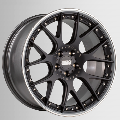 BBS 10022658 Wheel CH-RII CH7202 Satin Black / titanium 10,5x22 PCD 5x112 ET20 CB82,0 PFS Photo-0 