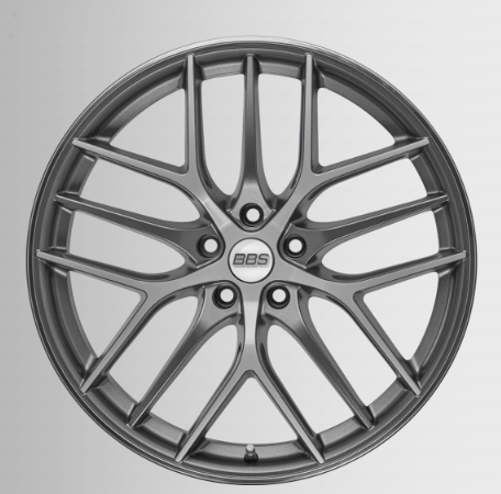 BBS 10020602 Wheel CC-R CC2002 Graphite Diamond Cut 8x19 PCD 5x120 ET45 CB82,0 PFS Photo-1 