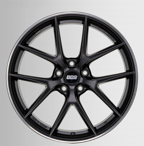 BBS 10015168 Wheel CI-R CI2002 Satin Black 8x19 PCD 5x120 ET45 CB82,0 PFS Photo-1 