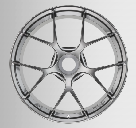 BBS 10015763 Wheel FI-R FI142 Platinum Silver 9,5x20 central lock ET50 CB84 Photo-1 