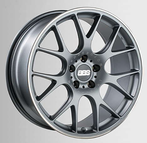 BBS 0362457# Wheel CH-R CH129 Satin Titanium 8x19 PCD 5x120 ET40 CB82,0 PFS Photo-0 