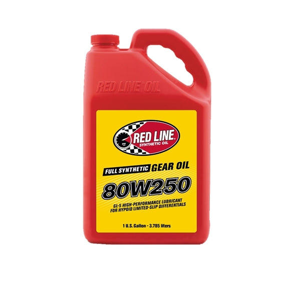 RED LINE OIL 58605 Gear Oil for Differentials 80W250 GL-5, 3.8 L (1 gal) Photo-0 