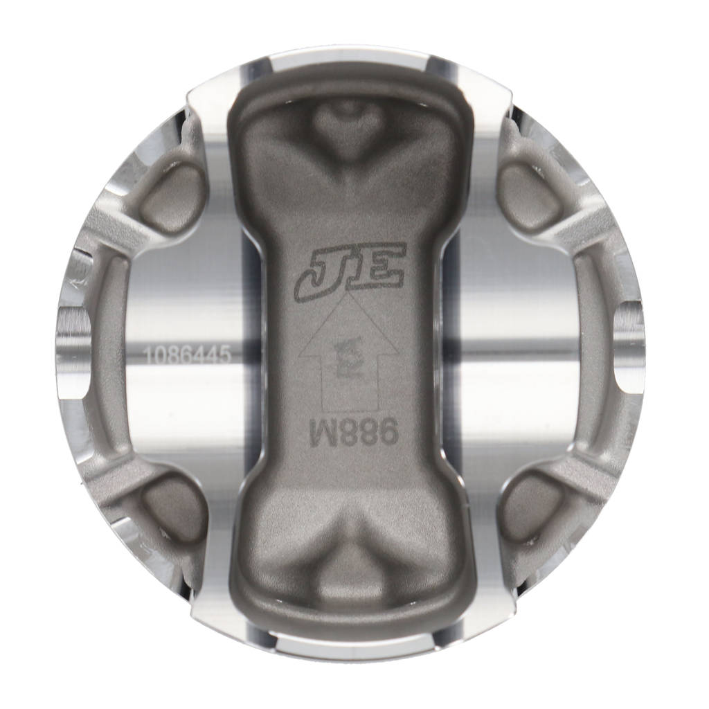 JE 346348 Piston Kit (86.00 mm Bore, 1.158 in. CH, -3.00 CC) for NISSAN VR30DDTT Engine Photo-9 