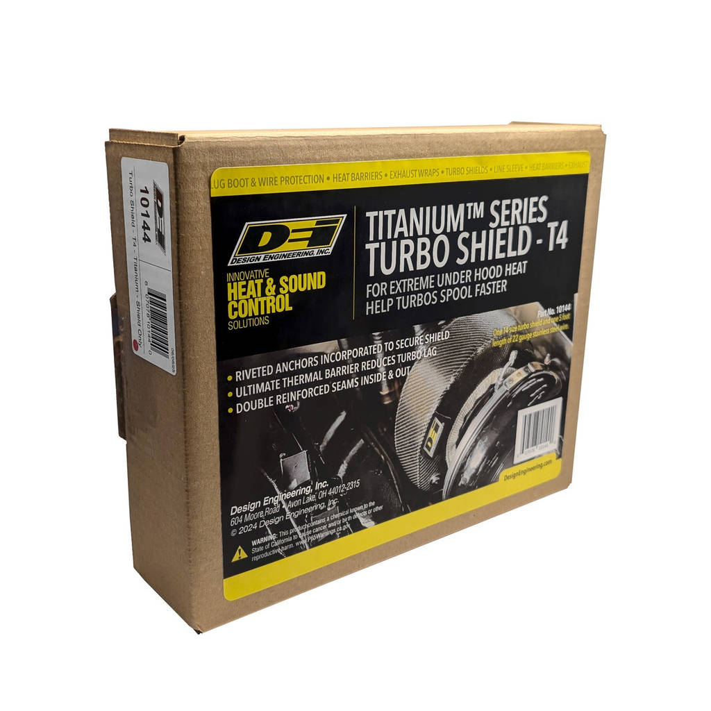 DEI 10144 Turbo Shield T4 Titanium (Shield Only) Photo-1 
