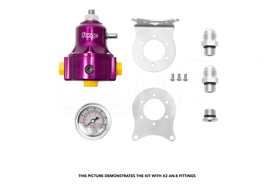 FORGE FMFPR1 Fuel Pressure Regulator UNIVERSAL 30psi -120psi Photo-1 