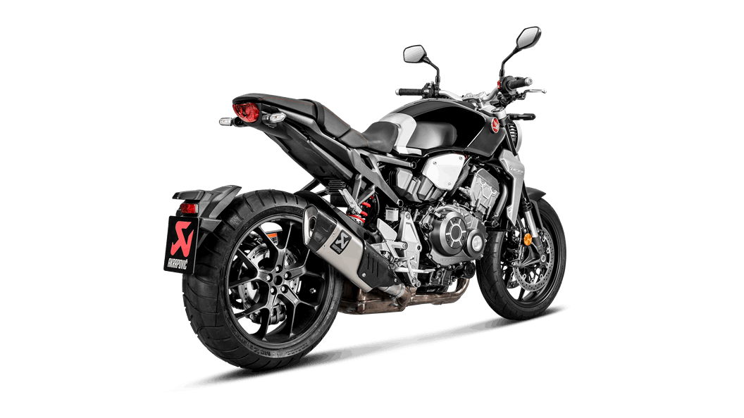 AKRAPOVIC S-H10SO20-HAPLT Slip-On Line (Titanium) HONDA CB 1000 R 2018-2019 EC/ECE Type Approval Photo-1 