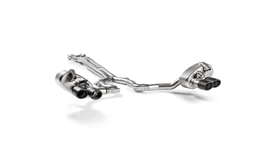 AKRAPOVIC S-PO/TI/9H PORSCHE PANAMERA TURBO S E-HYBRID / SPORT TURISMO (971) 2017-2018 ECE Type Approval Photo-0 