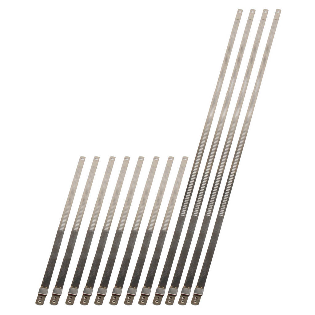 DEI 010073 Exhaust Wrap Kits Kit-Black Titanium Wrap, Locking Ties & Locking Tie Tool Photo-3 