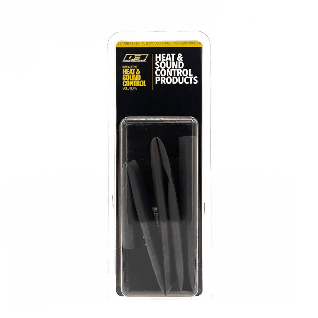 DEI 010858 Hi-Temp Shrink Tube 19mm (3/4") x 2ft w/Adhesive-Black Photo-1 