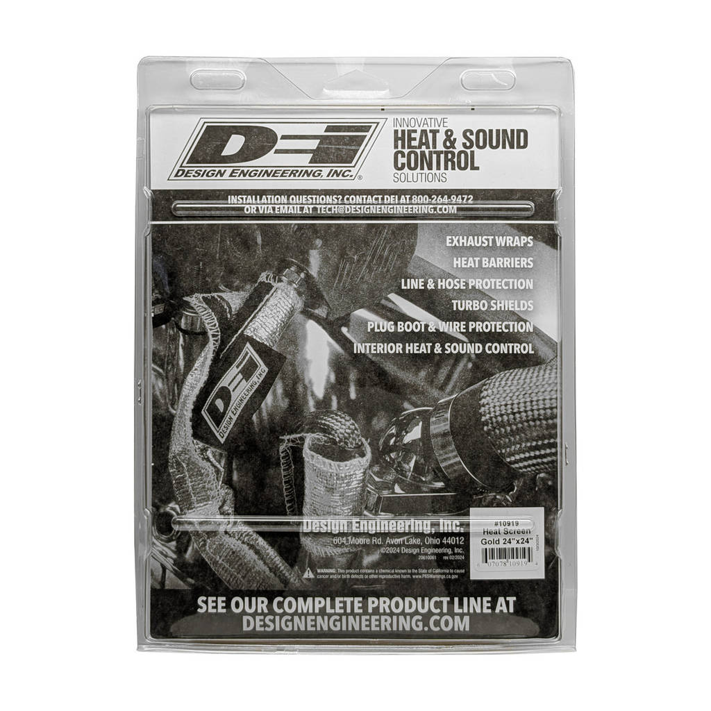 DEI 010919 Heat Screen GOLD 24" x 24"-non-adhesive Photo-2 