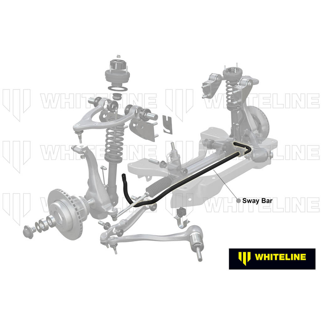 WHITELINE BCF12Z Front Sway bar - 33mm heavy duty blade adjustable Photo-1 