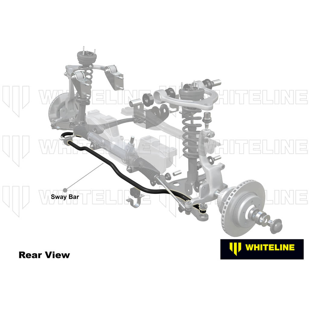 WHITELINE BNF40Z Front Sway Bar 33mm Heavy Duty Blade Adjustable for Nissan GT-R R35 2007-2024 Photo-1 