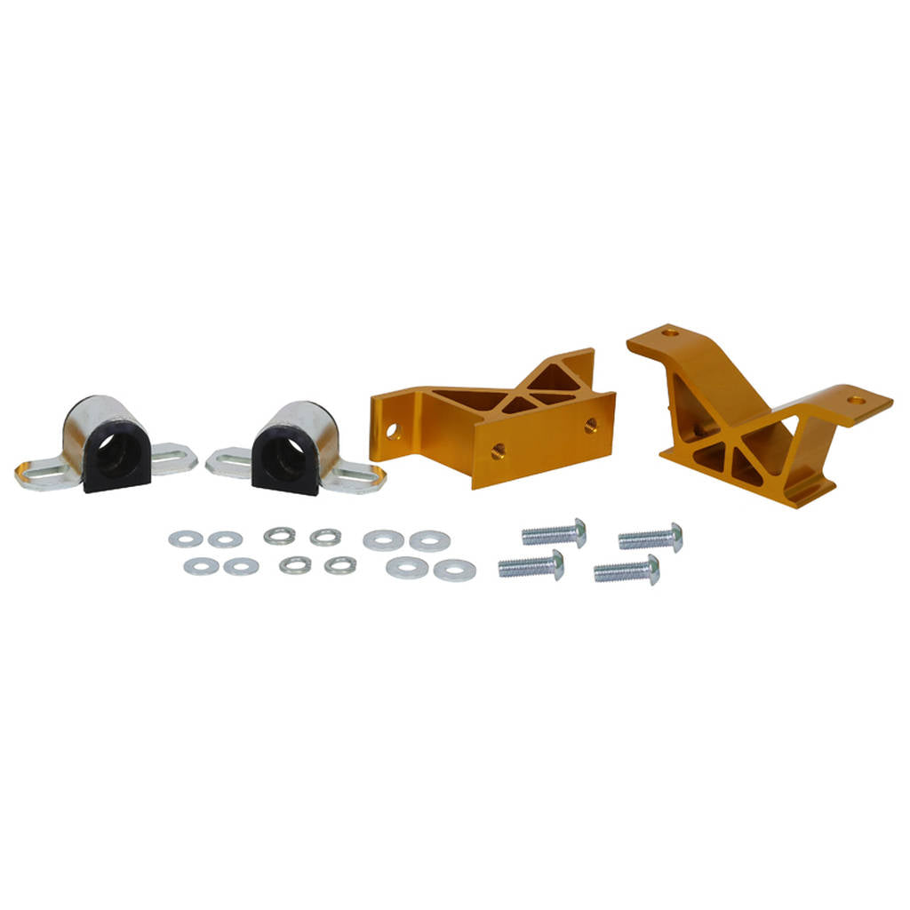 WHITELINE KBR21-22 Heavy Duty Rear Sway Bar Mount Kit - 22mm for Subaru Impreza, Legacy/Outback Photo-0 
