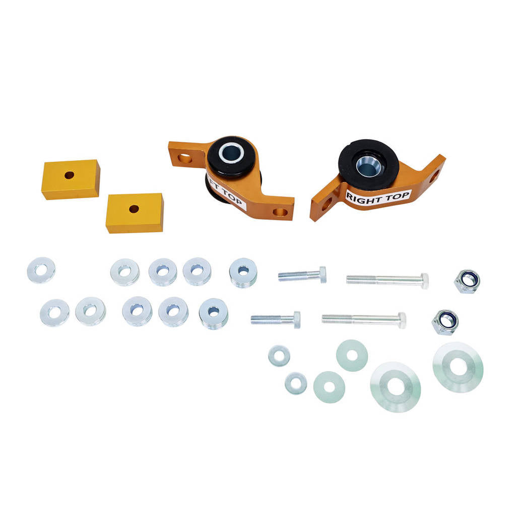 WHITELINE KCA362 Front Lower Inner Rear Bushings Offset Caster/Anti Lift for GD Subaru Impreza incl WRX/STi Photo-3 