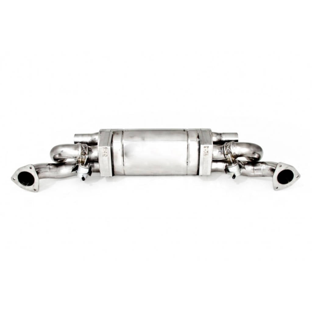 TUBI STYLE TSPO991C12.030.A 991.1 CARRERA S CENTRAL EXHAUST W VALVE Photo-1 