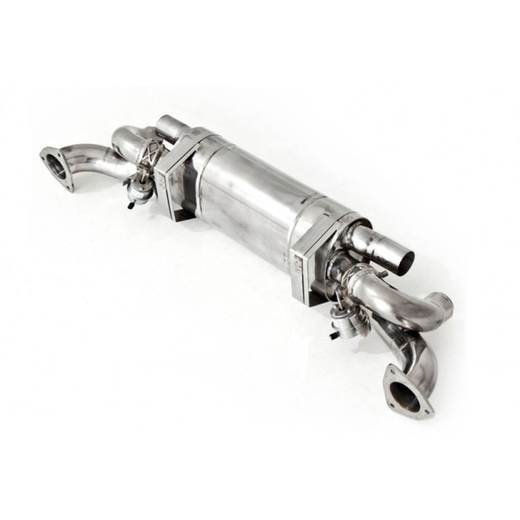 TUBI STYLE TSPO991C12.030.A 991.1 CARRERA S CENTRAL EXHAUST W VALVE Photo-2 