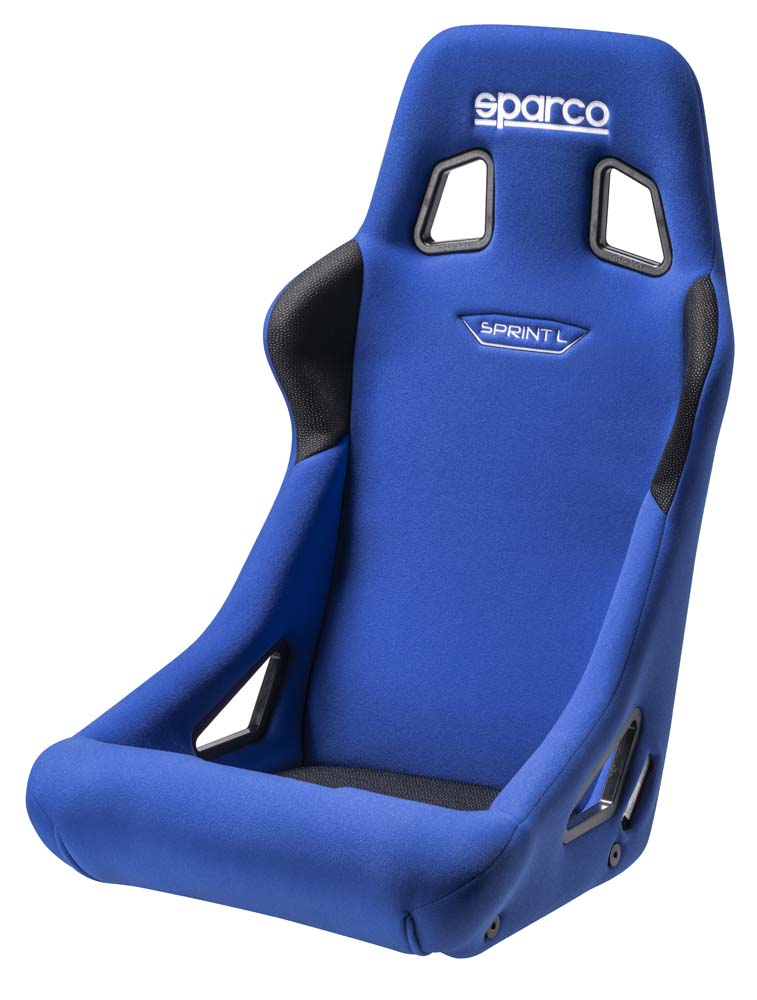 SPARCO 008234LAZ Racing seat SPRINT L, FIA 8855-1999, tubular frame, blue Photo-1 