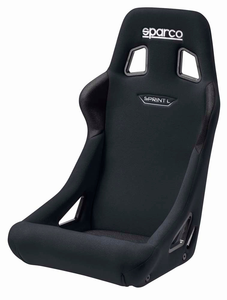 SPARCO 008234LNR Racing seat SPRINT L, FIA 8855-1999, tubular frame, black Photo-1 