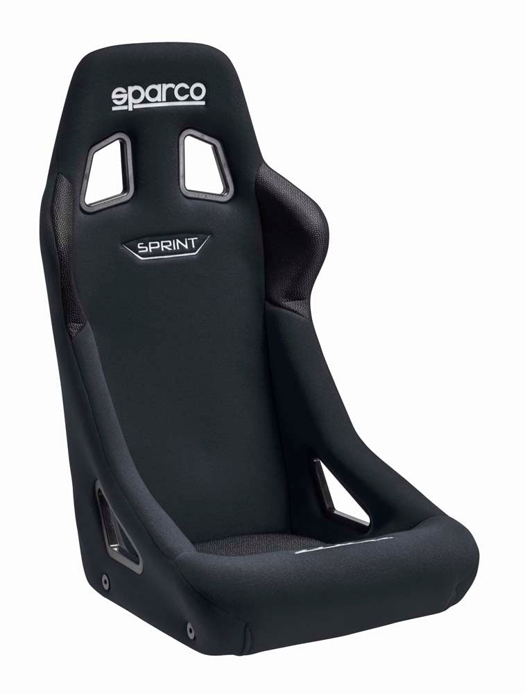 SPARCO 008235NR Racing seat SPRINT, FIA 8855-1999, tubular frame, black Photo-2 