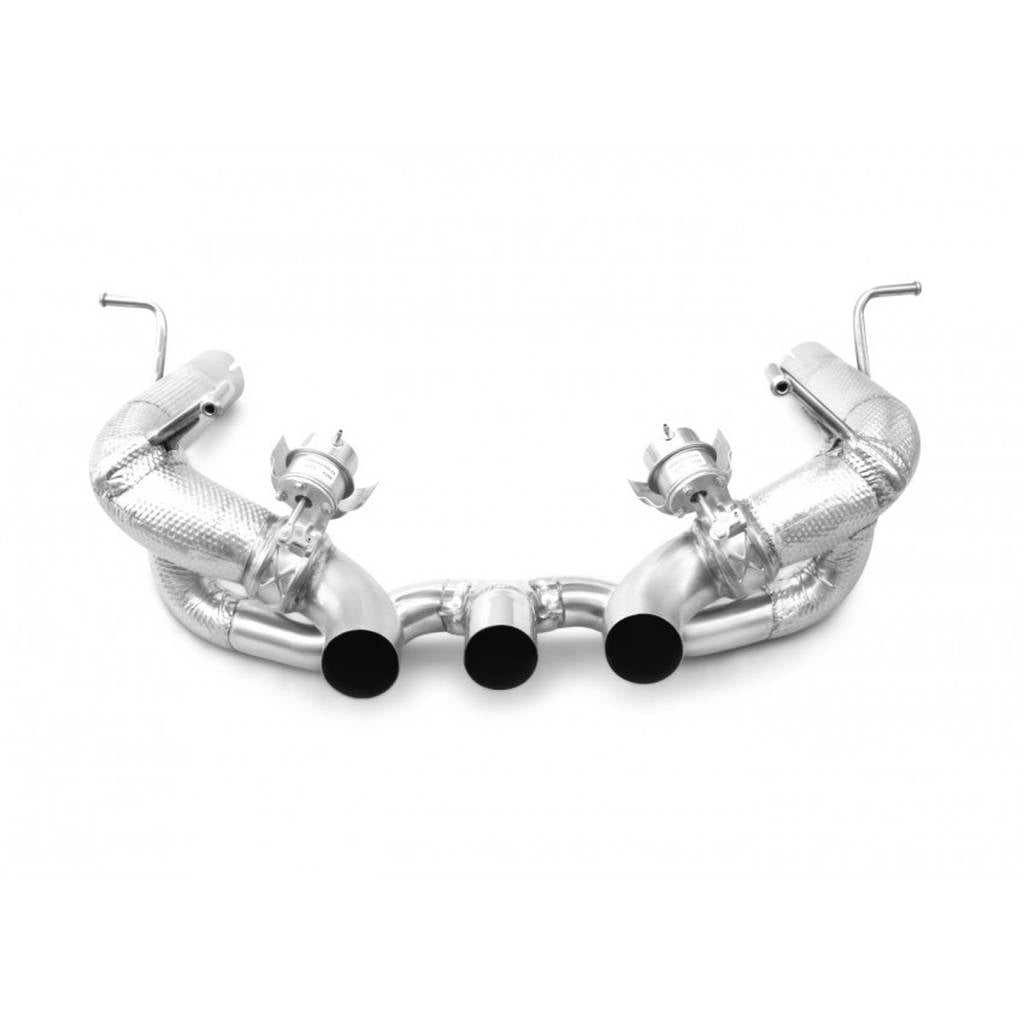 TUBI STYLE TSFE458C09.003.AT FERRARI 458 STRAIGHT PIPES EXHAUST KIT w VALVE Photo-0 