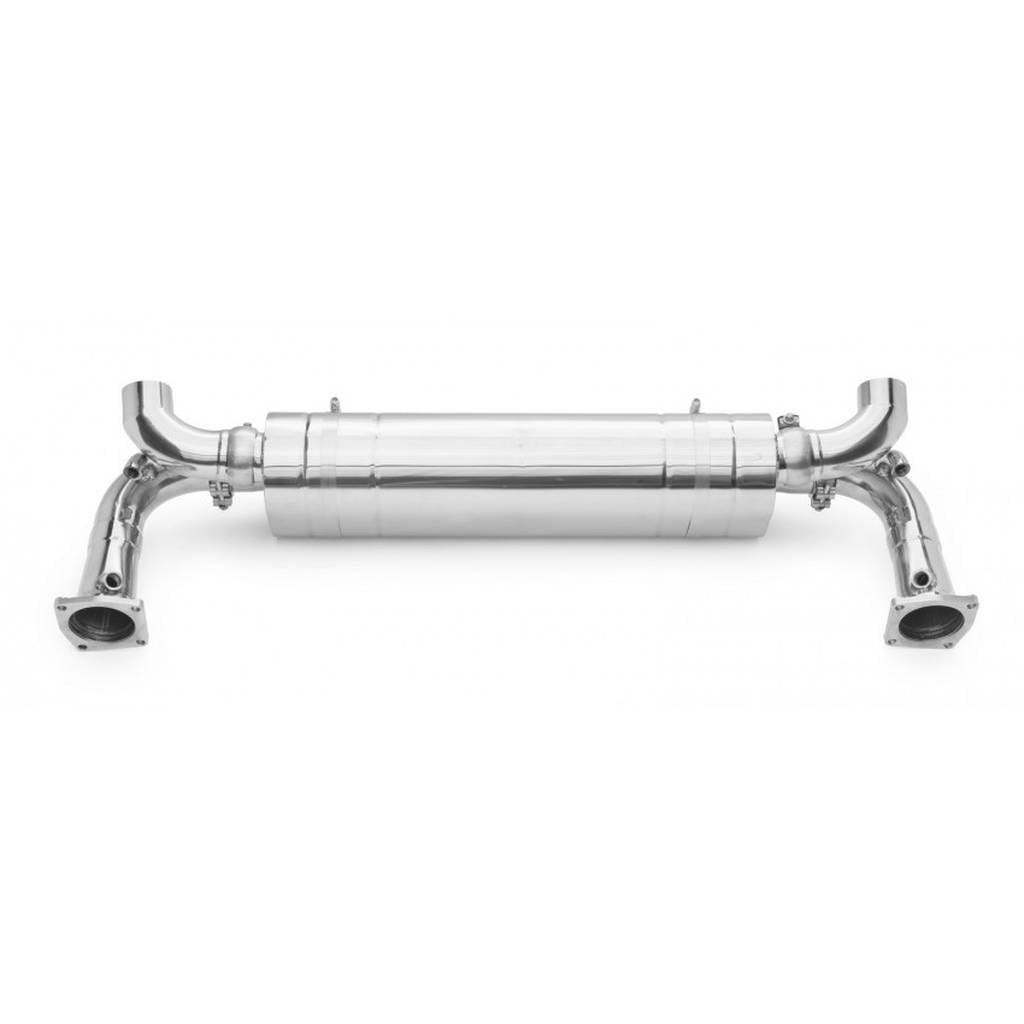 TUBI STYLE TSPO997T10.004.A PORSCHE 997 TURBO NON KAT EXHAUST Photo-2 