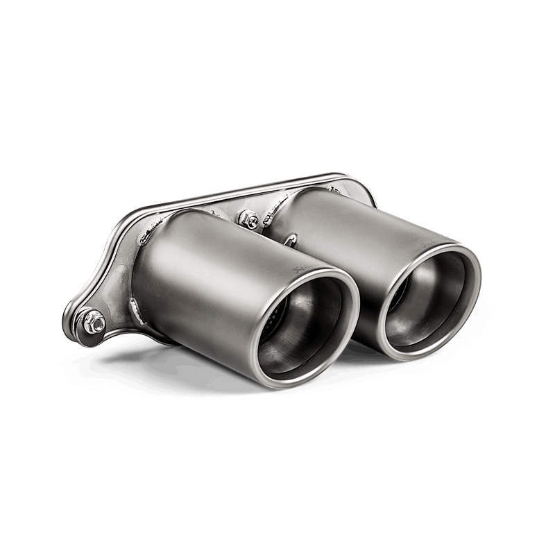 AKRAPOVIC TP-T/S/17/H Tail pipe set (Titanium) PORSCHE 911 GT3 (991.2) 2018-2019 ECE Type Approval Photo-0 