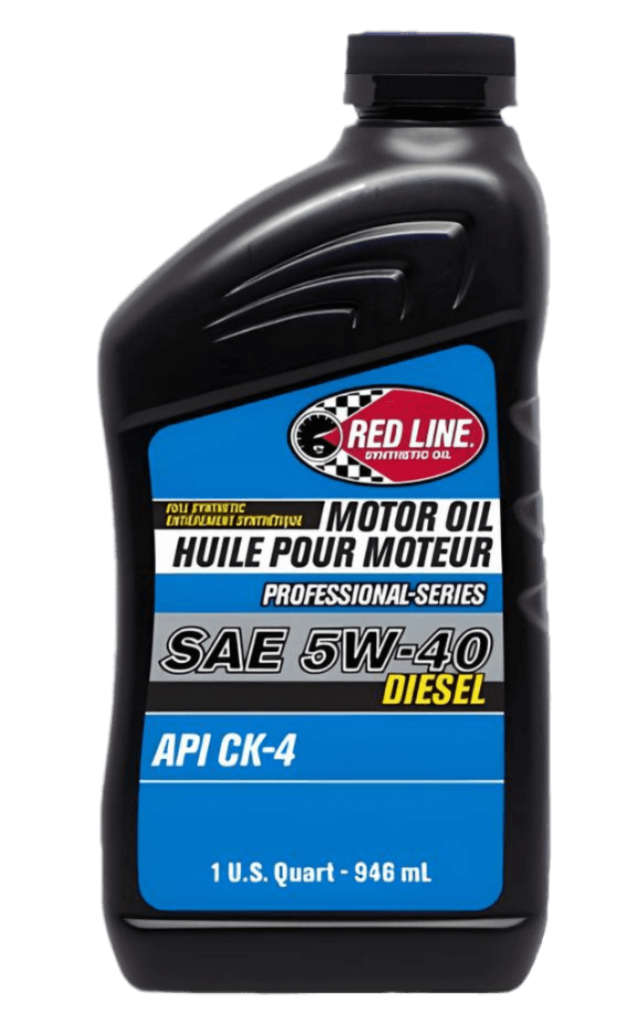 RED LINE OIL 12714 Professional Series Diesel Motor Oil 5W40 0.95 L (1 qt) Photo-0 