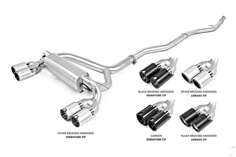 EISENMANN B5453.00904.11 Exhaust System CP+RM EG 4x Ø 90mm Tip chrome/aluminum BMW F87 M2 MT Photo-0 