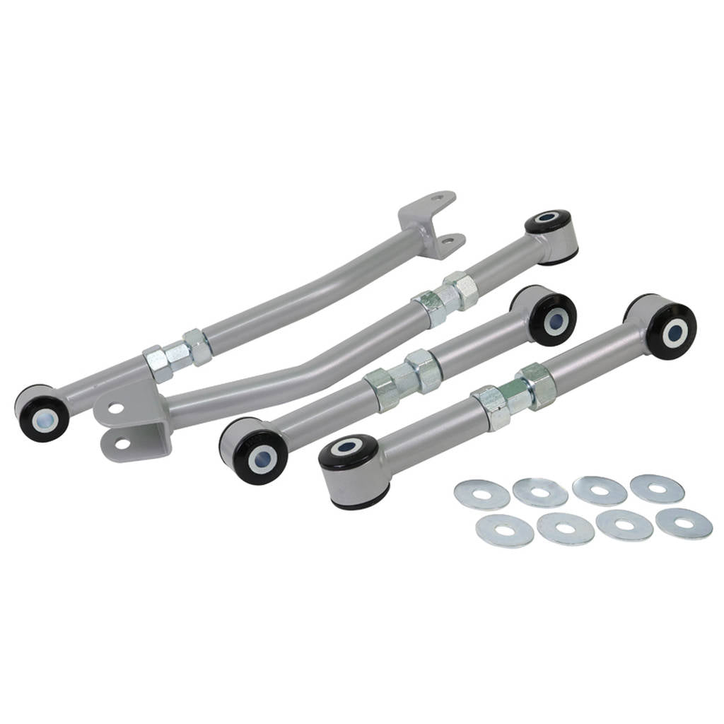 WHITELINE KTA124 Rear Adjustable Lateral Control Arms for Subaru Outback 2005-2009 Photo-0 