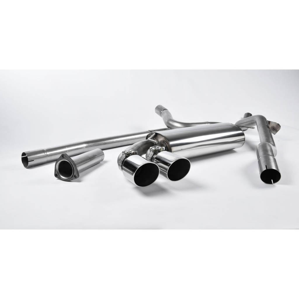 MILLTEK MCXAU104 Downpipe-back Twin 90mm GT90 AUDI Coupe UR quattro 10v Turbo Photo-4 