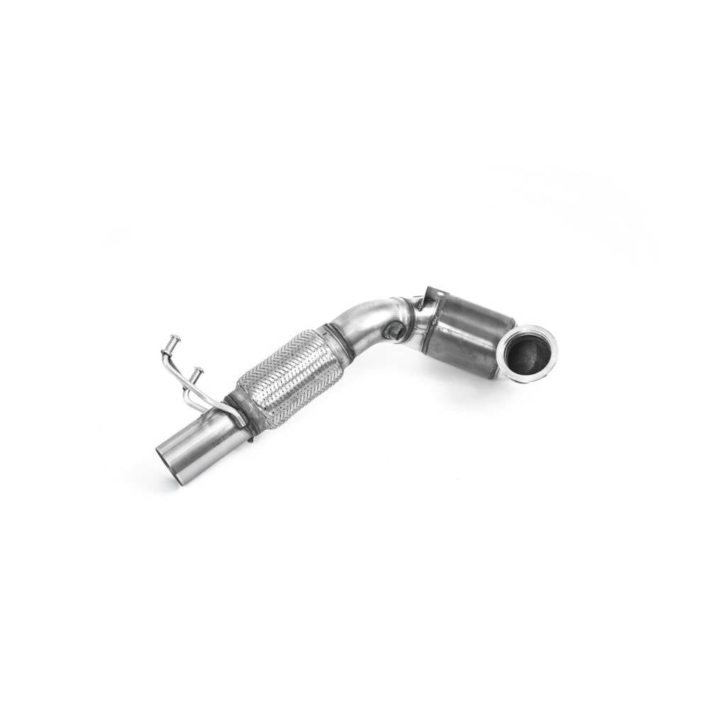 MILLTEK SSXSE203 Large Bore Downpipe and Hi-Flow Sports Cat ECA SEAT Leon ST Cupra 300 (4x4) Photo-0 