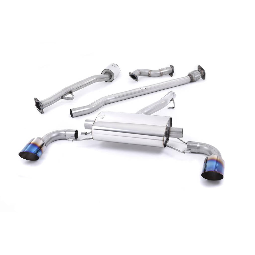 MILLTEK SSXSB039 Primary Cat-back Dual GT115 SCION FR-S 2.0L Photo-0 