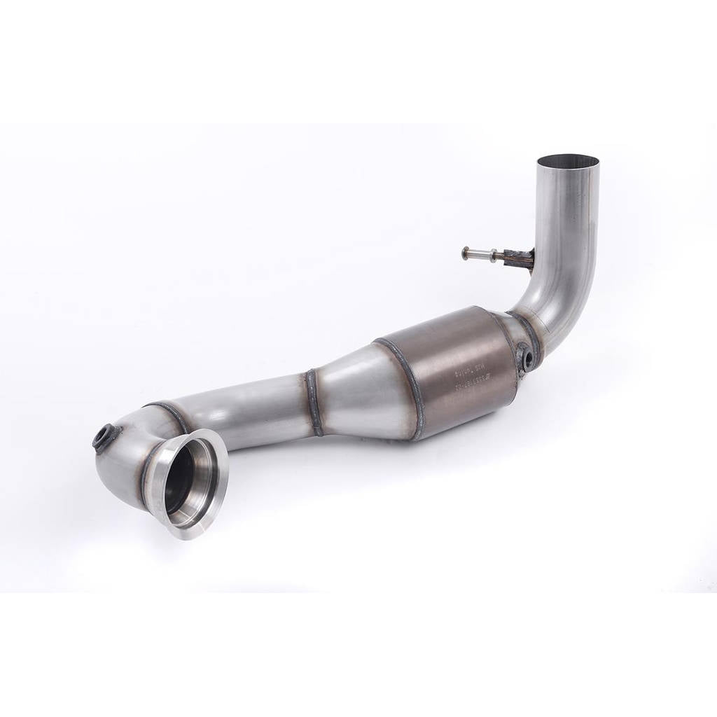 MILLTEK SSXMZ116 Large Bore Downpipe and Hi-Flow Sports Cat MERCEDES-Benz A-Class A45 AMG 2.0 Turbo Photo-0 