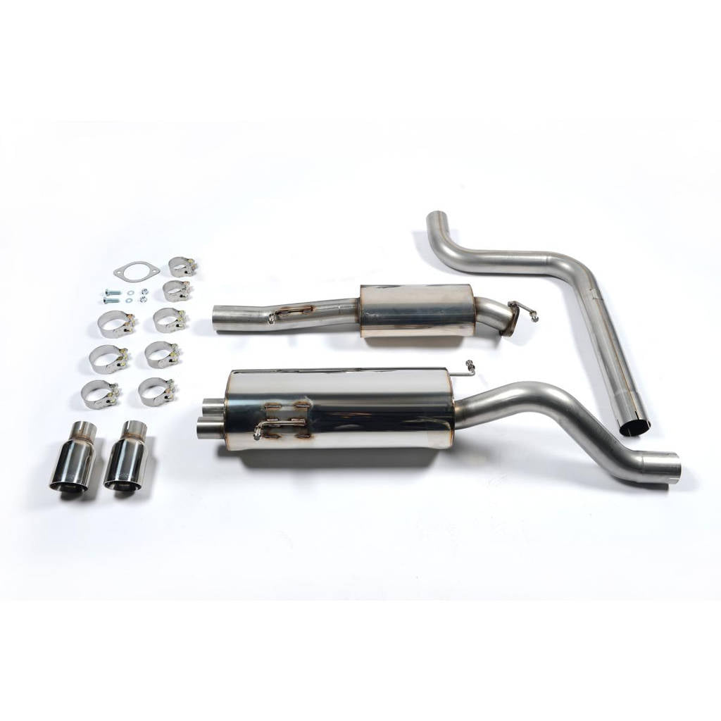 MILLTEK SSXFD101 Cat-back Twin 80mm GT80 FORD Fiesta Mk7/Mk7.5 ST 1.6 litre EcoBoost 182PS&ST200 Photo-0 