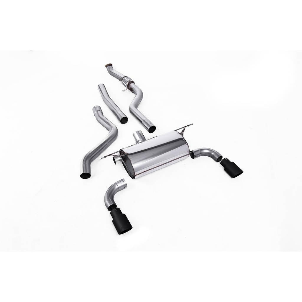 MILLTEK SSXBM965 Cat-back Twin 90mm GT90 BMW 1 Series M 135i 3&5 Door (F21&F20) Photo-0 
