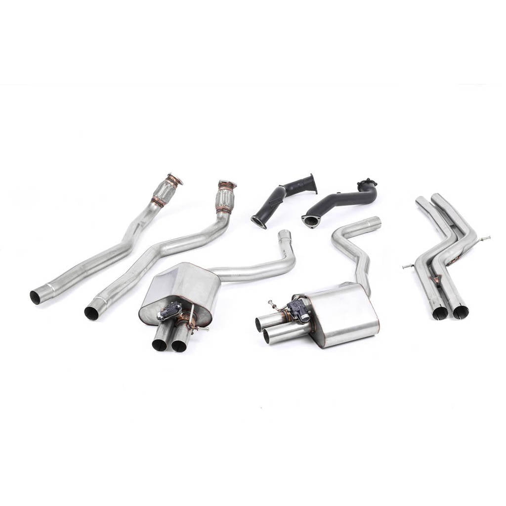 MILLTEK SSXAU598 Full System AUDI RS6 C7 4.0 TFSI biturbo quattro Photo-0 